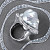 Ring with South Sea baroque pearl and diamonds