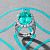 Ring with paraiba tourmaline and diamonds