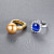 Ring with golden South Sea pearl and diamonds