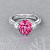 Ring with Mahenge spinel and diamonds