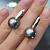 Earrings with Tahitian pearls and diamonds