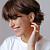 Stud earrings with golden South Sea pearls and diamonds