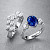 Ring with diamonds