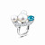 Ring with South Sea pearl, Cambodian zircon, and diamonds