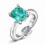 Ring with Lagoon tourmaline