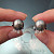 Earring with Tahitian pearl and diamonds