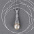 Pendant with Burmese champagne-colored pearls and diamonds