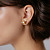 Stud earrings with golden South Sea pearls and diamonds