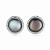 Earrings with Tahitian keshi pearls and diamonds