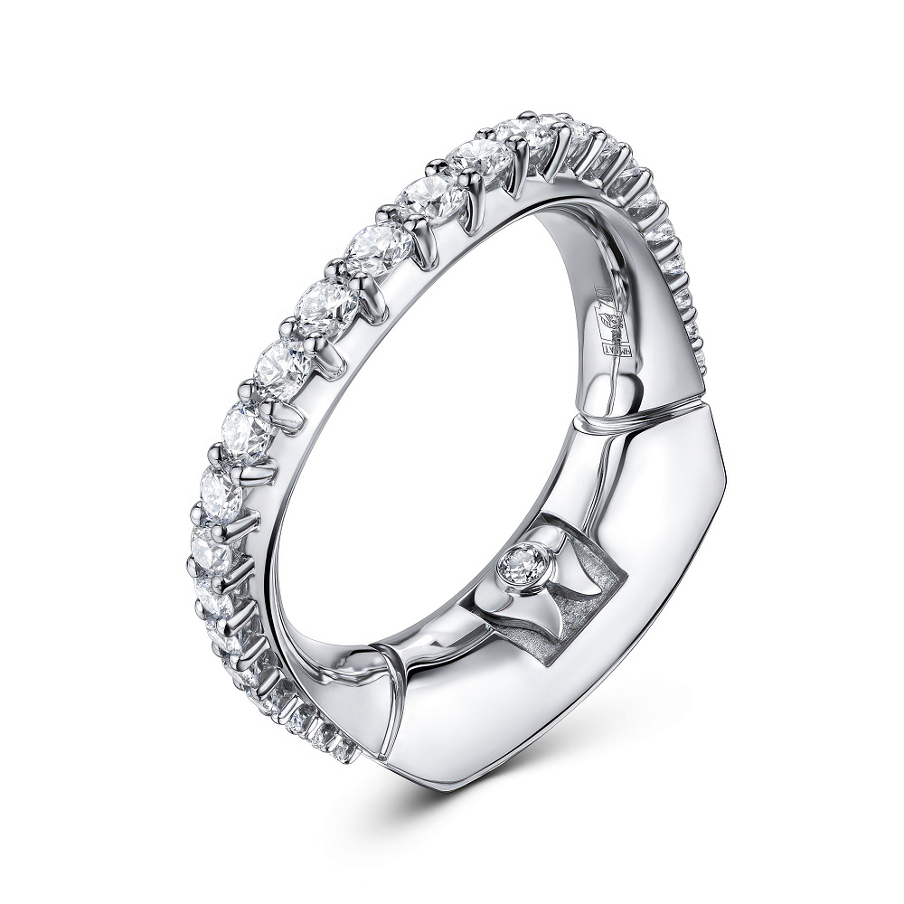 Ring with diamonds картинка 1