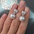 Earrings with South Sea pearls and diamonds