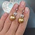 Earrings with golden South Sea pearls and diamonds
