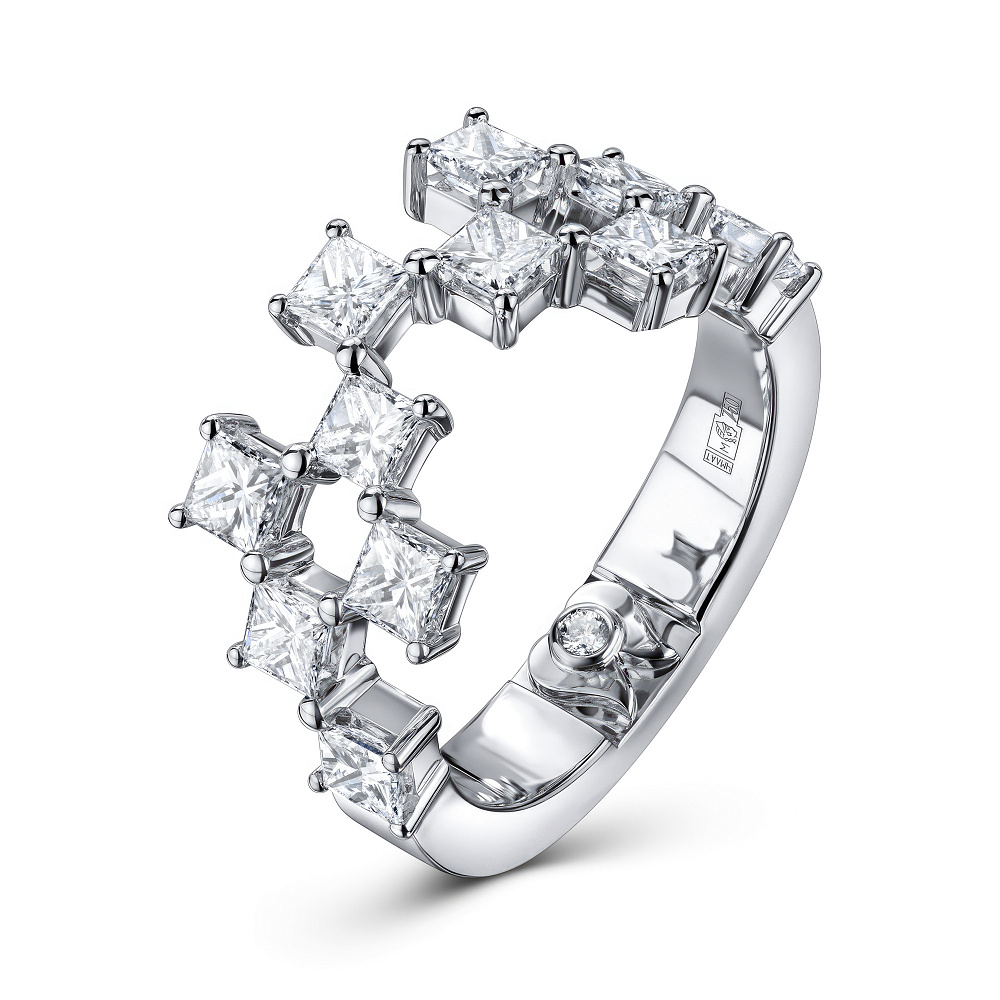 Ring with diamonds картинка 1