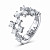Ring with diamonds