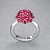 Ring with spinels