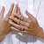 Ring with diamonds
