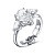 Ring with pear diamonds
