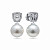 Earrings with South Sea pearls and diamonds