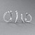 Earrings with diamonds