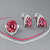  Ring with pink tourmaline and diamonds