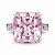 Ring with tourmaline and diamonds