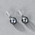 Earrings with Tahitian pearls and diamonds