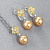 Pendant with South Sea pearl, sapphires and diamonds
