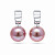 Earrings with freshwater pearls