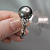 Ring with Tahitian pearl and diamonds