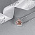 Pendant with Bi-color tourmaline and diamonds