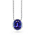 Pendant with tanzanite and diamonds