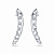 Earrings with diamonds