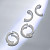 Earrings with Akoya pearls and diamonds