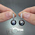 Earrings with Tahitian pearls and diamonds
