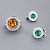 Ring with yellow sapphire and diamonds