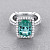 Ring with Lagoon tourmaline and diamonds