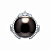 Ring with Tahitian pearl and diamonds