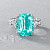 Ring with paraiba tourmaline and diamonds