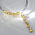 Necklace with yellow sapphires and diamonds