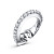 Ring with diamonds