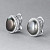 Earrings with Tahitian keshi pearls and diamonds