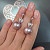 Earrings with freshwater pearl and diamonds