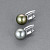 Earrings with Tahitian pearls and diamonds