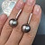 Earrings with Tahitian pearls and diamonds