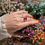 Ring with spinel and diamonds