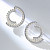 Earrings with Akoya pearls and diamonds