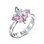 Ring with sapphires and diamonds