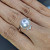 Ring with South Sea pearl and diamonds