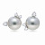 Stud earrings with South Sea pearls and diamonds