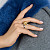 Ring with golden South Sea pearl and diamonds